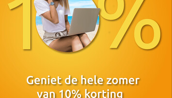 Zomerkorting promotieplaatje